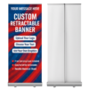 33"x81" Retractable Banner