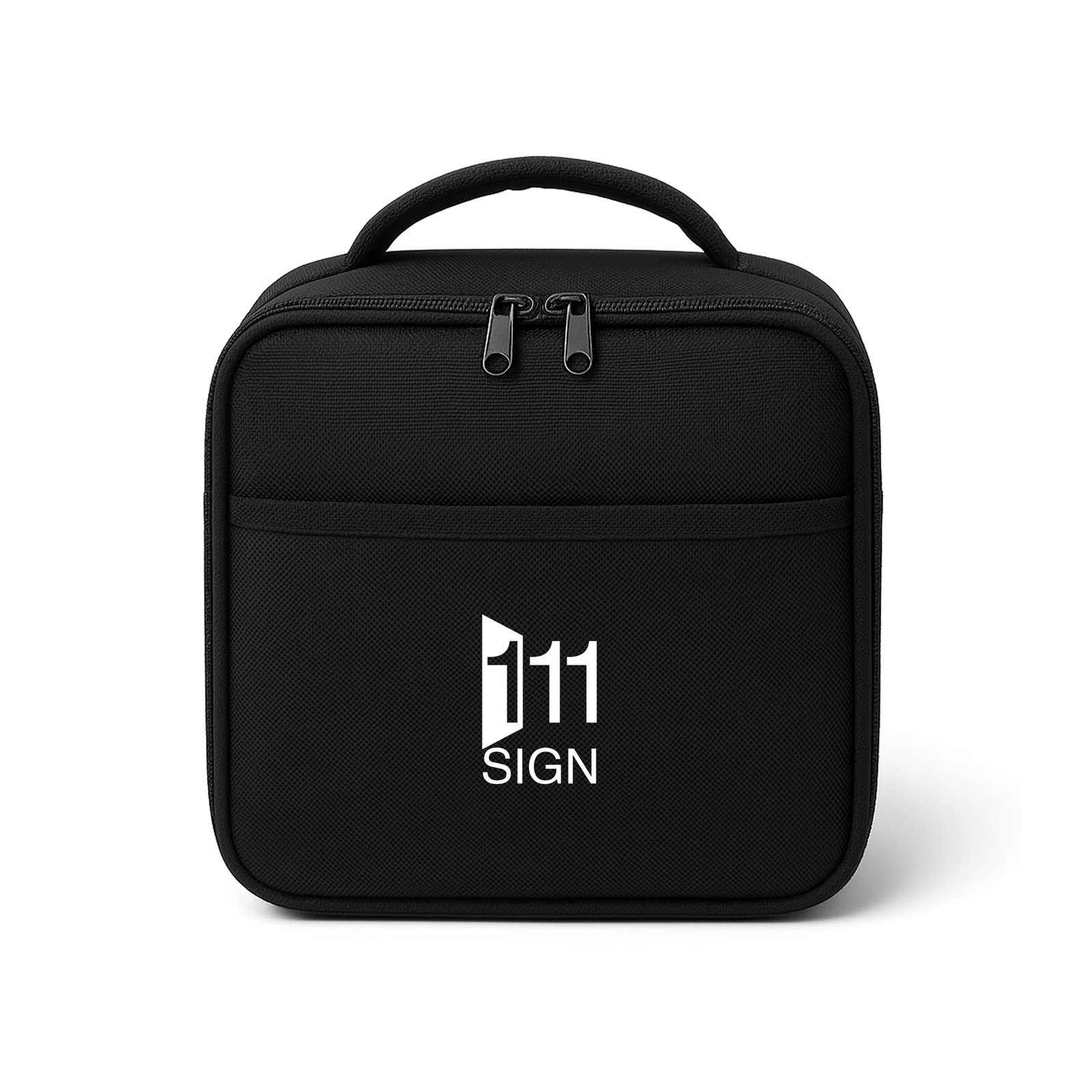 Insulated Lunch Bag-black-1